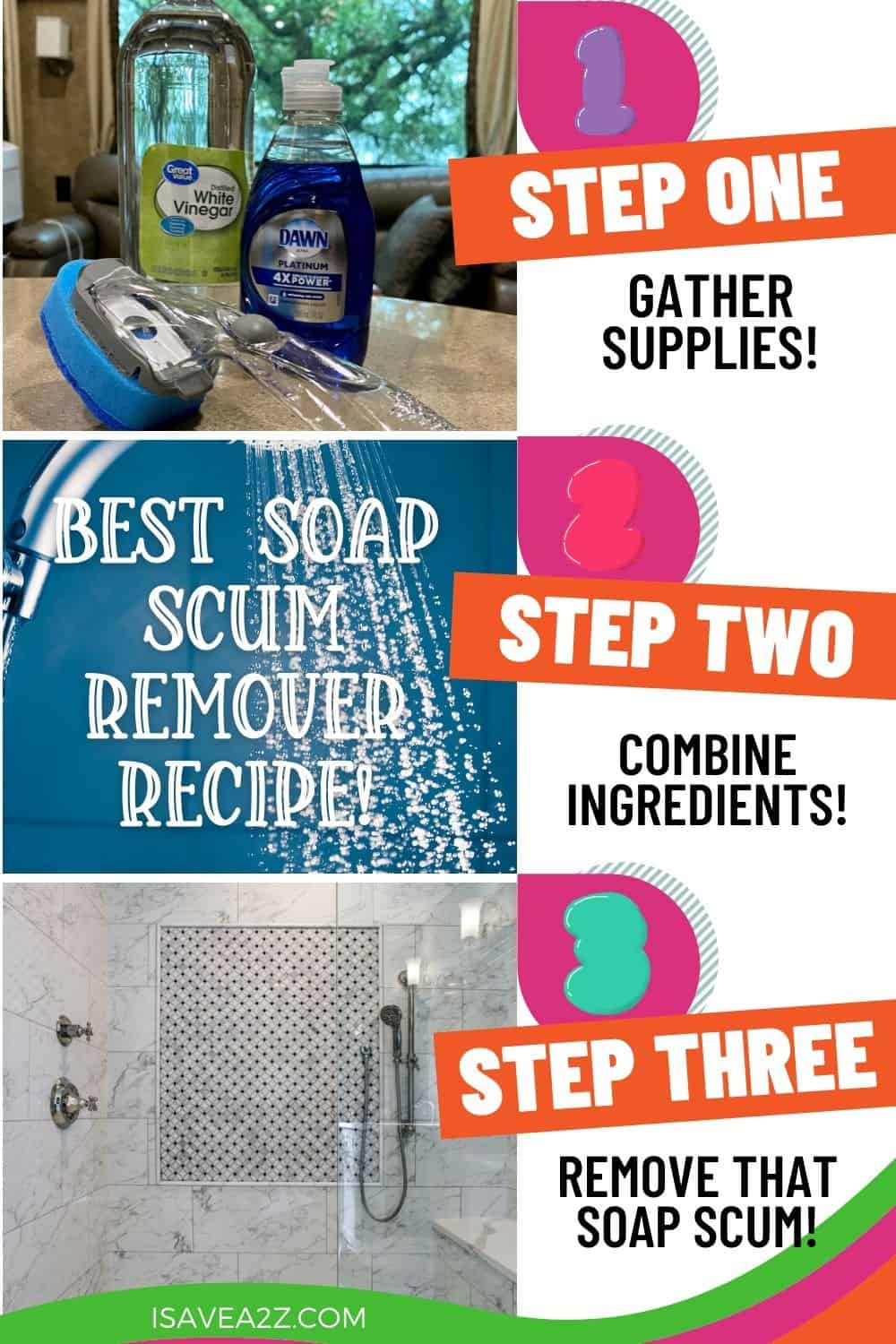 Best Soap Scum Remover Recipe