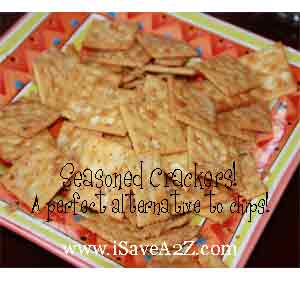 Seasoned Crackers recipe
