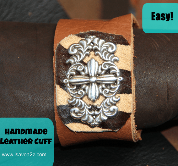 Handmade leather cuff bracelets sale