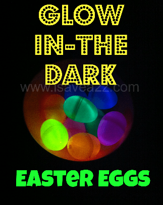 Glow in the dark easter eggs