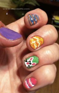 Easter Bunny Nail Art Designs