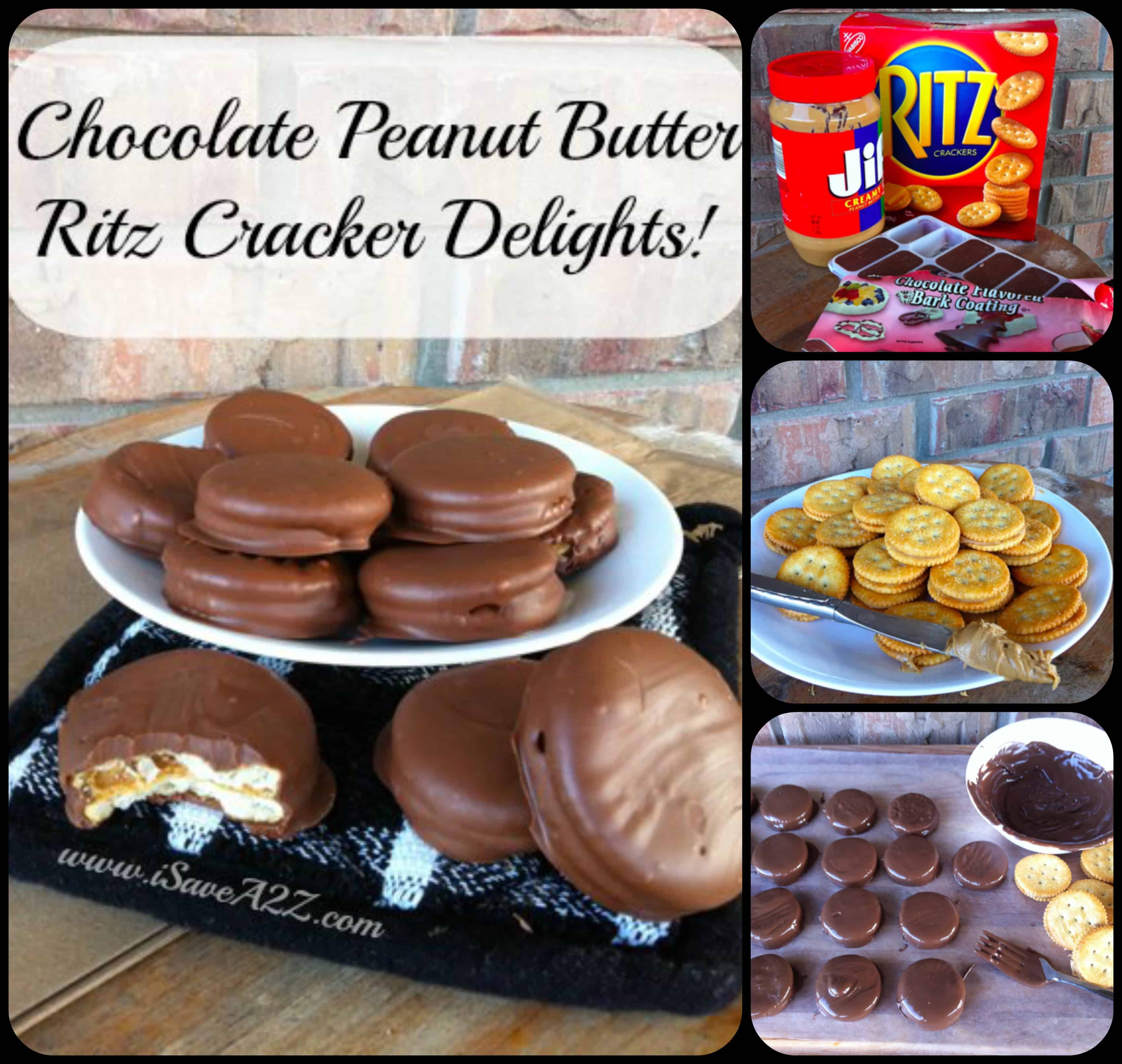 Chocolate Peanut Butter Ritz Crackers