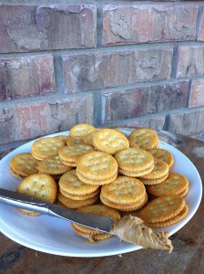 chocolate peanut butter ritz crackers