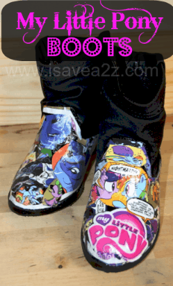 DIY Comic Book Shoes