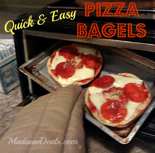 Pizza  Bagels Recipe