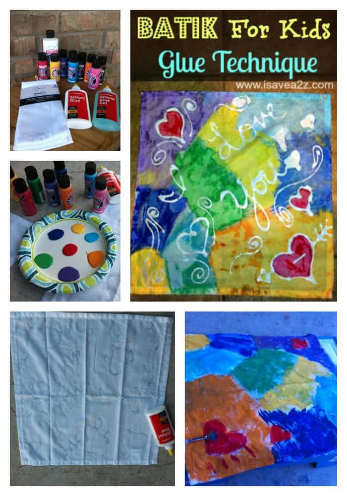 Batik For kids art project