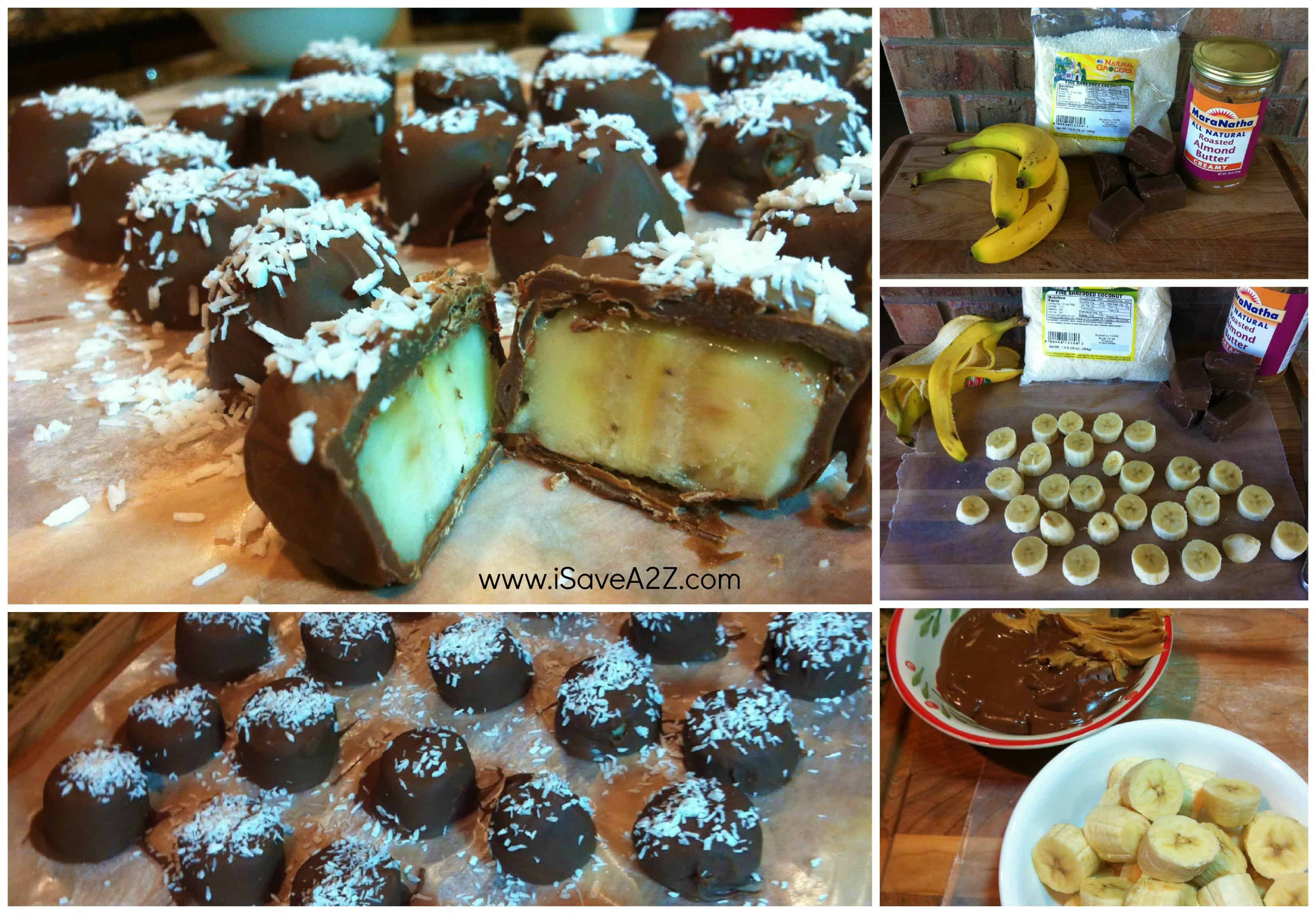 Chocolate Peanut Butter Banana Bites Recipe