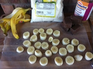 Chocolate Peanut Butter Banana Bites Recipe