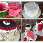 No Bake Watermelon Cake Recipe