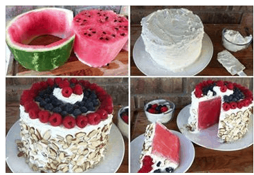 Watermelon Cake