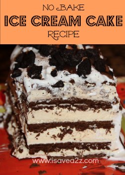 no bake ice cream cake recipe