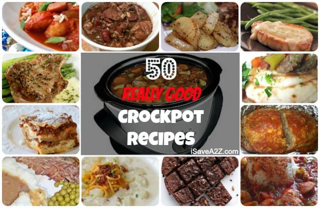 50 Easy Crockpot Recipes – iSaveA2Z.com