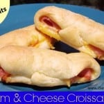 Ham and Cheese Croissant Rolls