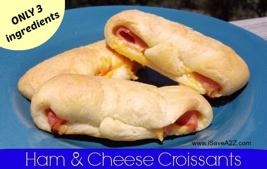 Ham and Cheese Croissant Rolls