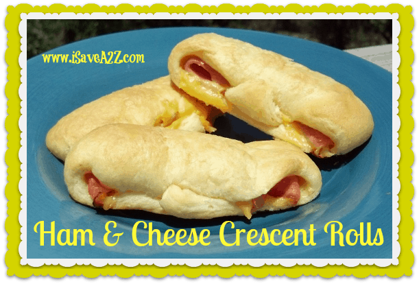Ham and Cheese Croissant Rolls