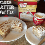 Cake Batter Waffles Recipe