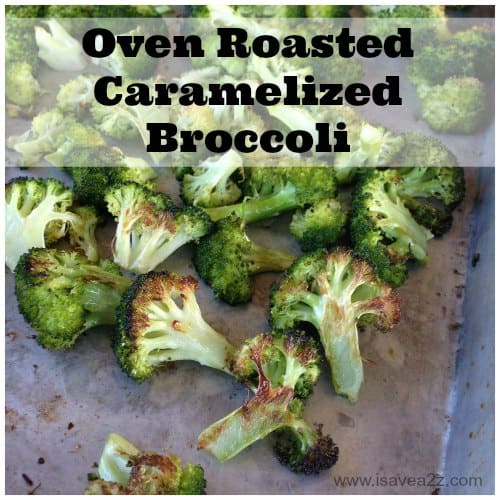 Oven Roasted Caramelized Broccoli Recipe
