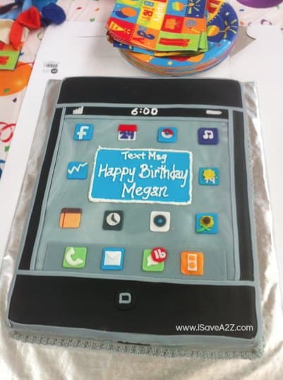 iPhone Birthday Cake