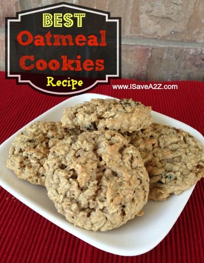 Best Oatmeal Cookies Recipe (Soft and Chewy)