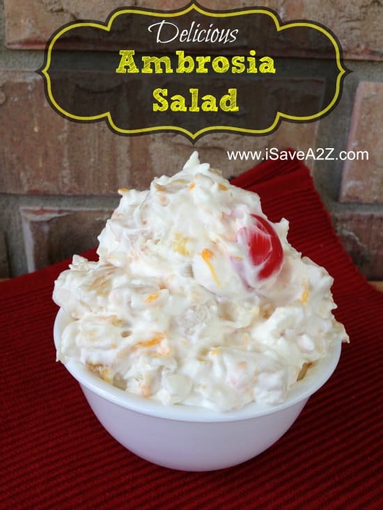 Cool Whip Recipes:  Ambrosia Salad