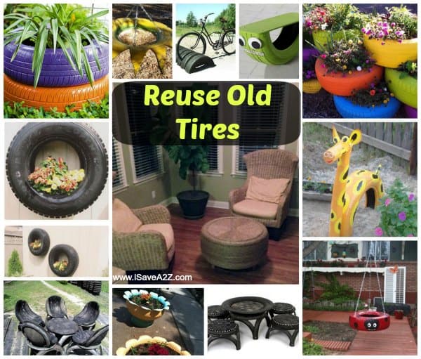 Reuse Old Tires Ideas