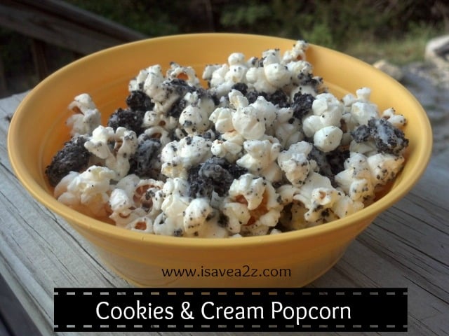 Cookies and Cream Popcorn Recipe!