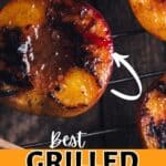 How to Grill Peaches the easy way