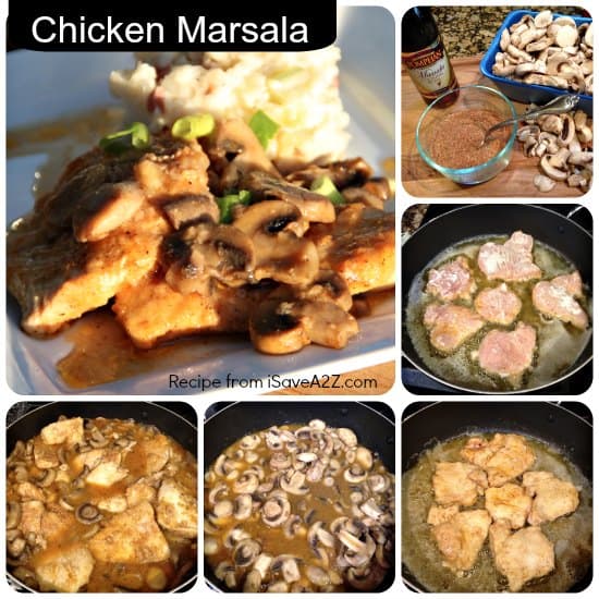 Best Chicken Marsala Recipe - iSaveA2Z.com