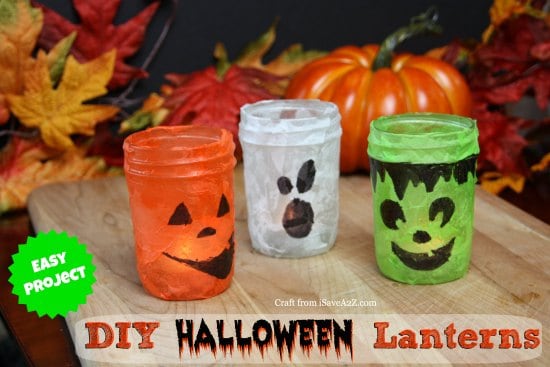 DIY Halloween Lanterns - iSaveA2Z.com