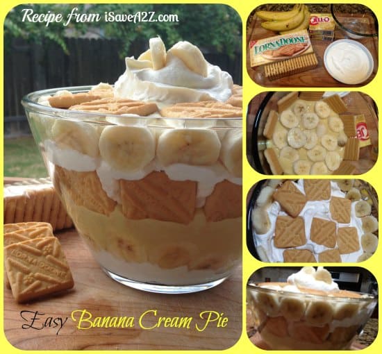 Easy Banana Cream Pie Recipe