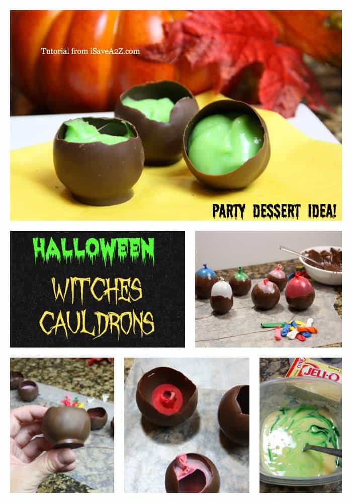 Halloween Witches Cauldrons