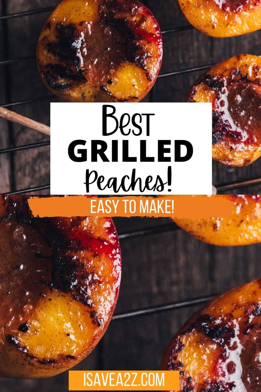 How to Grill Peaches the easy way