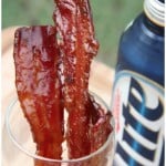 Beer Candied Bacon Strips