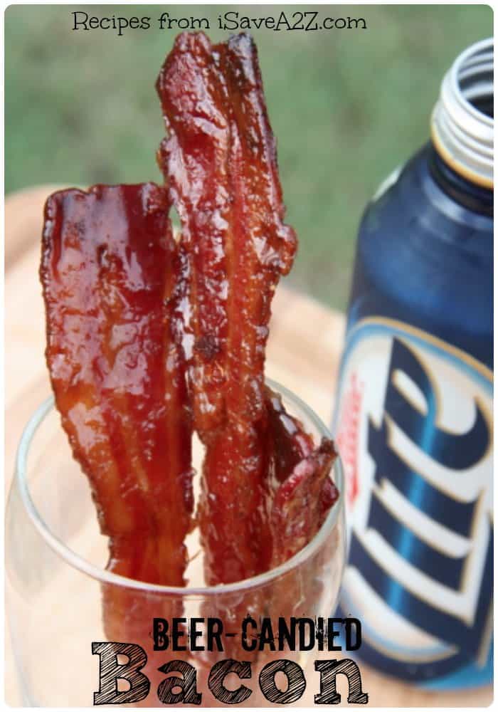 Beer Candied Bacon Strips