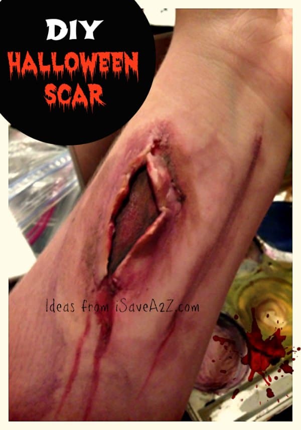 Halloween Scar Tutorial