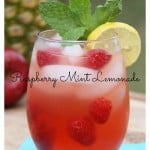 Homemade Raspberry Mint Lemonade Recipe