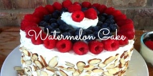 Watermelon Cake Recipe