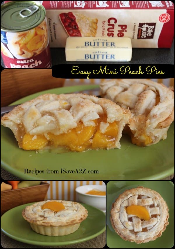 Easy Mini Peach Pie Recipe