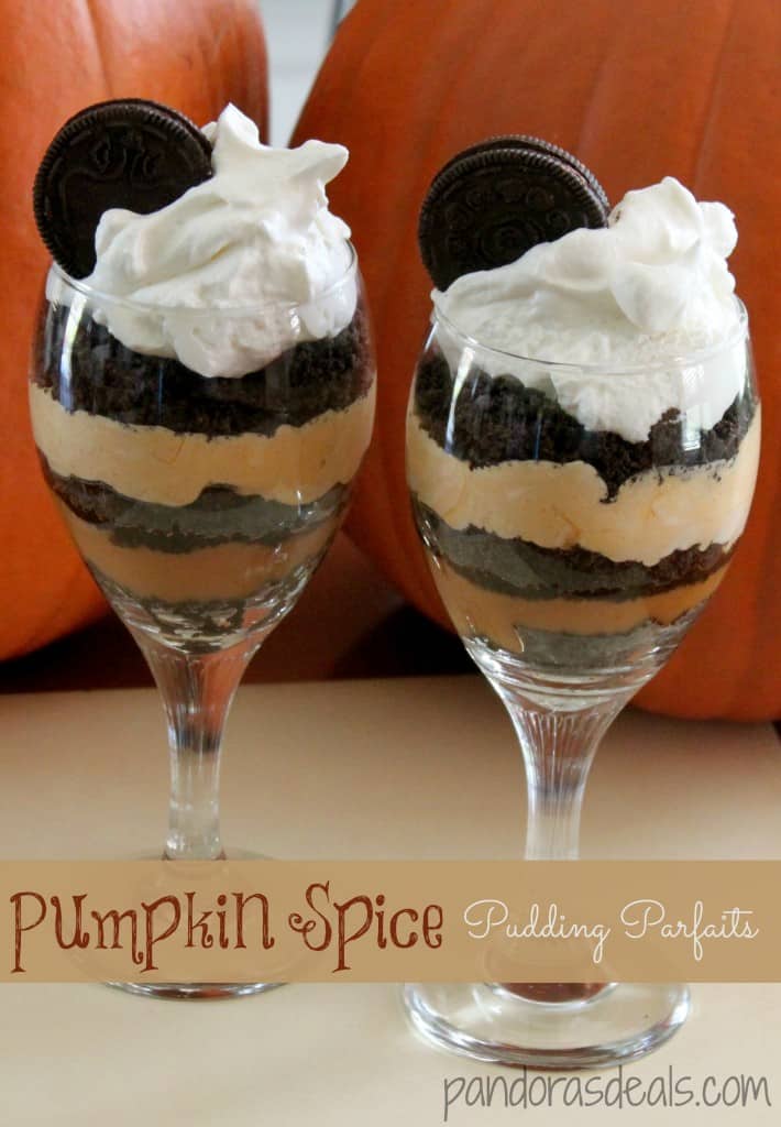 Pumpkin Spice Pudding Parfaits