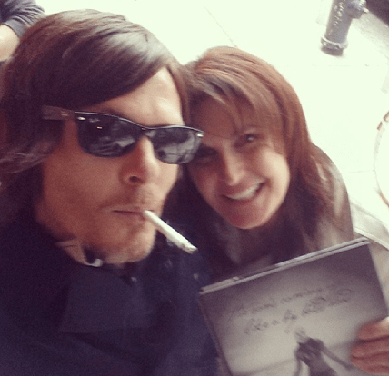 WINNER ANNOUNCED!  Walking Dead Daryl Dixon: Norman Reedus Autographed Book Giveaway