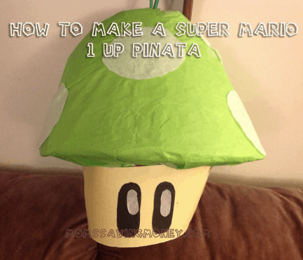 How to Make a Super Mario 1Up Pinata Tutorial 