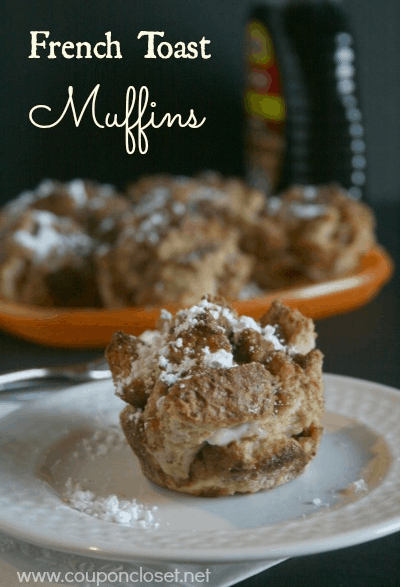 Easy French Toast Muffins