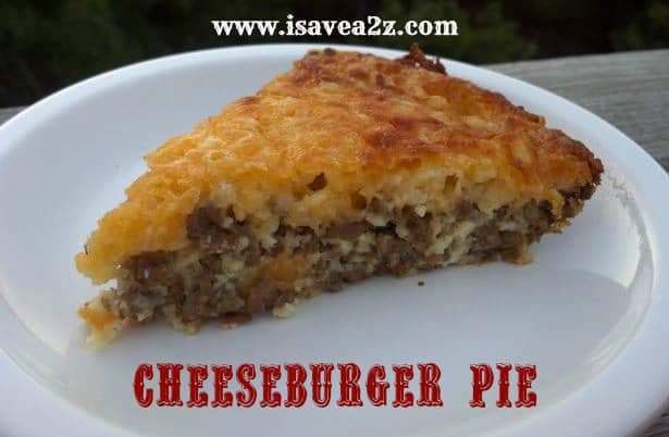 Easy Cheeseburger Pie Recipe