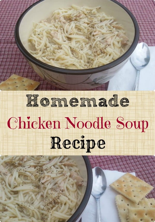 homemade chicken noodle soup