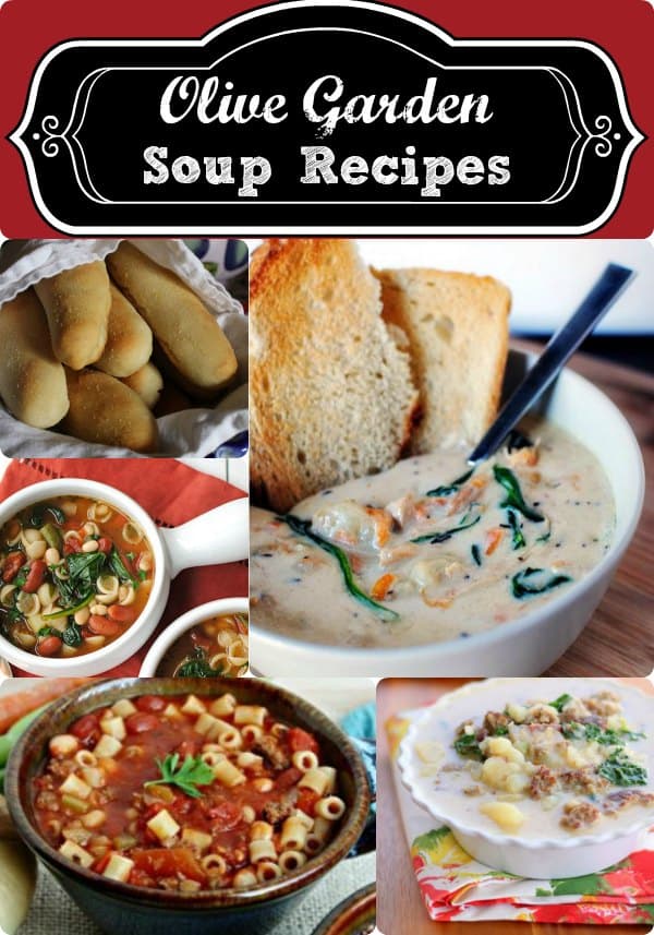 olive garden soup recipes