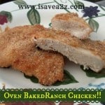 Oven Baked Ranch Chicken Recipe