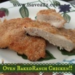 Oven Baked Ranch Chicken Recipe