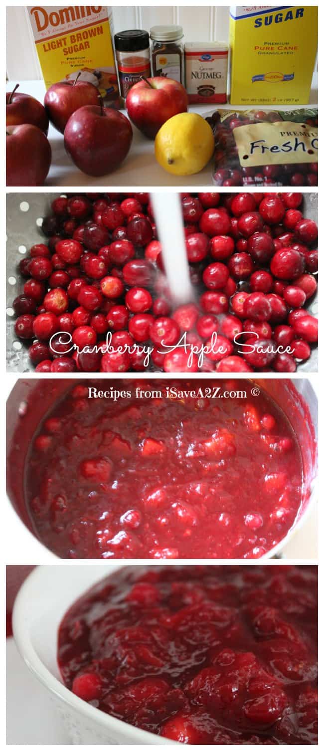 Easy Cranberry AppleSauce Recipe