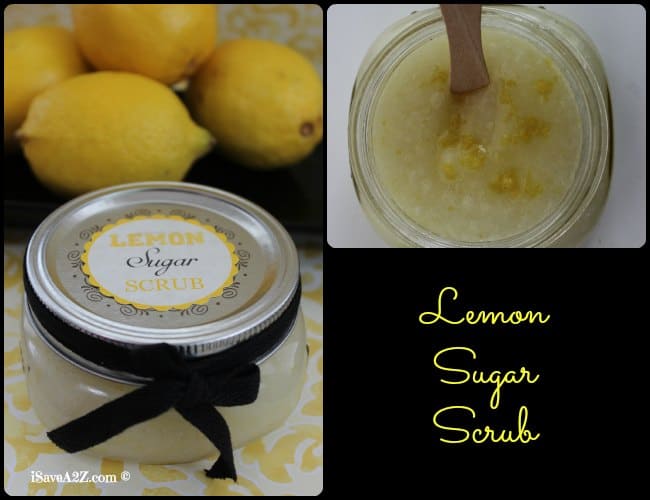 Easy Lemon Sugar Scrub Recipe
