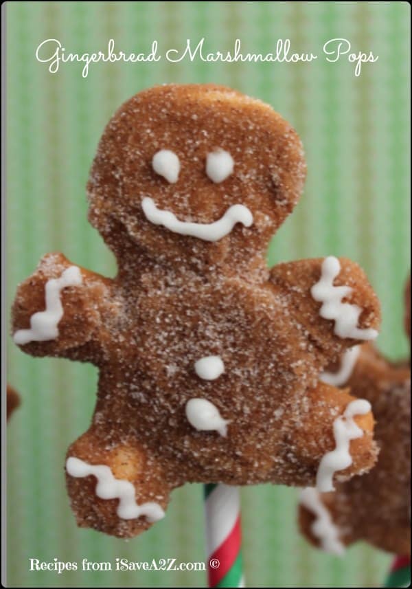 Easy Gingerbread Marshmallow Pops Recipe